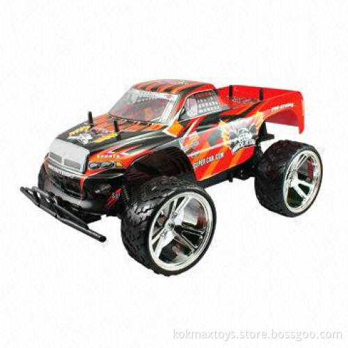 1:8 Super Speed Racing Radio-controlled 4WD RC Truck with PVC Car Body